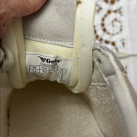 Gola Elan size 7.5 Bone-Navy-Red Men’s 7.5 - Picture 10 of 13